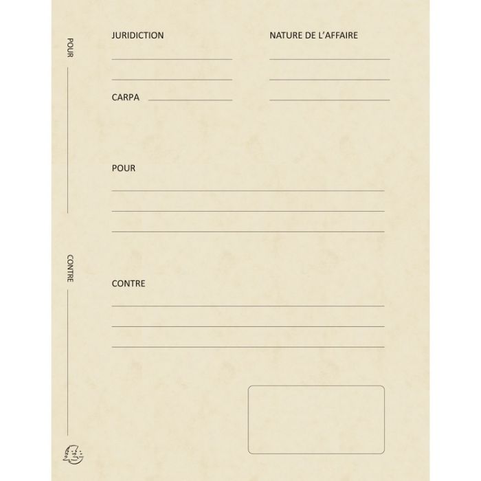 Chemise-dossiers Chemise-dossiers