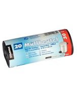 Lot de 20 sacs poubelle - 30 litres - Gris PAPSTAR-image