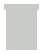 Photo Fiches T - Indice 3 / 92 mm - Gris : NOBO Lot de 100  réf. 2003010