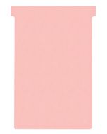 Fiches T - Indice 4 / 124 mm - Rose NOBO Lot de 100 visuel