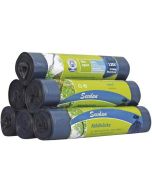 Photo Sacs poubelle renforcés - Déchets lourds - 120 litres - Noir SECOLAN