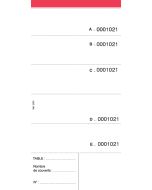 ELVE : Lot de 10 blocs  BRASSERIE - Autocopiants Dupli  2205