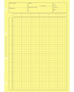 BLOC  JAUNE  : Matrice pour contrôle interne ELVE 2671 - Feuilles de travail 