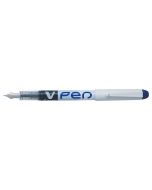 Stylo plume jetable - Bleu PILOT V-Pen Visuel