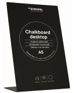 Présentoir de Table incliné - A5 - Noir : EUROPEL image