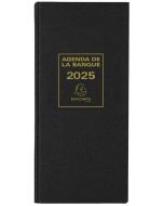 Agenda de Banque 2025 EXACOMPTA 1 volume - 160 x 340 mm 