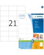 Étiquettes adhésives blanches - Multi-usages 4616  Herma 