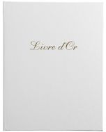 Livre d'or  Balacron blanc - 260 x 220 mm Mariage EXACOMPTA 4982E