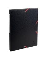 EXACOMPTA Boîtes de classement 50301E  - Dos 25 mm Noir