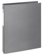 Classeur Rigide - 4 anneaux de 30 mm - Gris : EXACOMPTA Teksto image