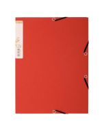 56985E EXACOMPTA : Chemises Forever à élastiques - Rouge