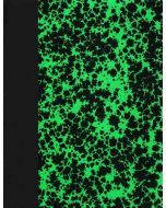ELVE 61302  : Registre à couverture marbrée - 200 pages quadrillées - 230 x 180 mm