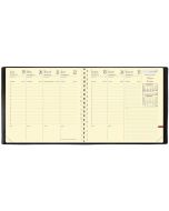 Agenda à spirales 2025 - Exécutif Prestige S - 160 x 160 mm QUO VADIS pages