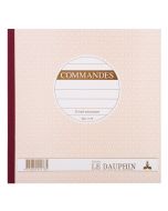 COMMANDE Carnet autocopiant Tripli - 210 x 210 mm Le Dauphin 1173D