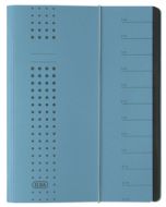 ELBA 400001035 : Trieur à élastique 12 compartiments - Bleu