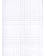 Feuilles Bristol - 75 x 125 mm - Blanc quadrillé (ELVE B7513 Lot de 100) blanc