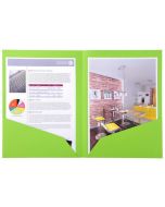 Lot de 25 Chemises double à poche - Vert EXACOMPTA Rock's Image