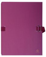 Chemise à sangle avec rabat - Bordeaux EXACOMPTA Image