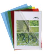 Lot de 100 Pochettes à Coins A4 en PVC lisse - Assortiment EXACOMPTA Visuel