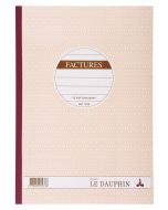 FACTURE carnet autocopiant Tripli - 297 x 210 mm Dauphin 1233D