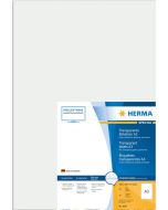 HERMA Étiquettes transparentes A3 - 297 x 420 mm 8694