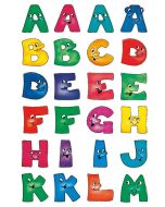 4194 HERMA : Lettres de couleurs autocollantes A à Z - 20 mm