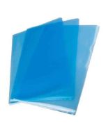 Photo Lot de 100 Pochettes à coins transparentes A4 - Bleu : PRO-Office