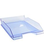 Photo Corbeille à courrier Combo - Bleu glacé translucide glossy EXACOMPTA Image
