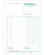 Photo FACTURES Carnet 210 x 148 mm - Autocopiant Dupli EXACOMPTA