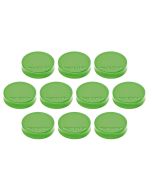Photo Lot de 10 Aimants ronds Ergo - 30 mm - Vert : MAGNETOPLAN 16640105