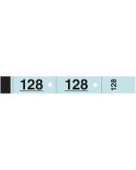 Carnet de 1000 tickets vestiaires bleu ELVE 261