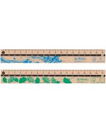 Photo Règle plate en bois - 170 mm HERLITZ GREENline