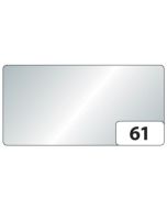 Photo Feuilles de papier de couleur - 500 x 700 mm - Argent brillant FOLIA Image