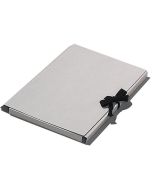 Photo Carton à dessin à ruban - A3 - Gris FOLIA Exemple