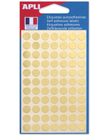 Photo Pastilles adhésives 8 mm - Or AGIPA 100600