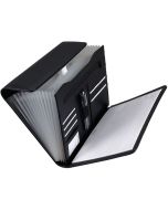 Photo ALASSIO : Classeur-trieur A4 en simili-cuir - VADO 31511 Photo