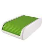 Photo Boite pour 300 cartes de visite Linear - Blanc/Vert : HELIT H6218050