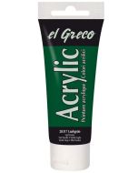 Peinture acrylique EL Greco - 75 ml - Vert feuillage C. KREUL tube