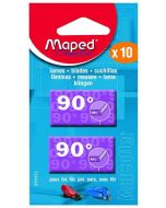 Photo 99093 MAPED : 10 lames de rechange MatCutter -  90 degrés