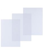 Photo Couvertures pour reliure A4 - PVC 0,25 mm - Transparent PAVO 8009282 