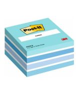 POST-IT : notes adhésives - Bleu pastel - 76 x 76 mm