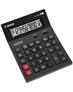 Photo Calculatrice de bureau solaire - 12 chiffres CANON AS-2200