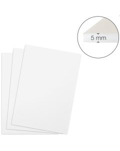 Photo TRANSOTYPE 33050900 plaques de mousse - 500 x 700 mm Blanc