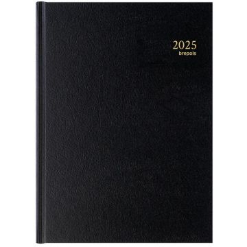 Agenda Journalier 2025 - 210 x 290 mm - 1 jour sur 2 pages BREPOLS Bremax 002