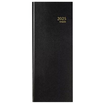 Agenda Journalier 2025 - Banquier Long - 2 volumes - 145 x 325 mm BREPOLS