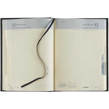 Agenda Journalier 2025 - 148 x 210 mm BREPOLS Euro