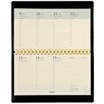 Agenda 2025 Semainier - 160 x 90 mm Paysage BREPOLS Accent