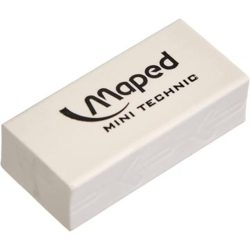 MAPED : Gomme -  Mini Technic 300 Blanc - 011300