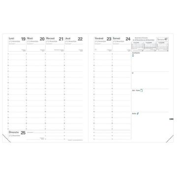 Agenda 2025 QUO VADIS Président Semainier - 210 x 270 mm