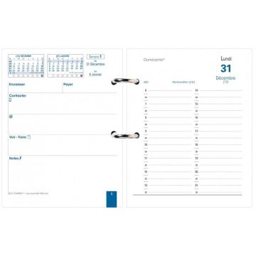 Recharge pour bloc éphéméride 2025 - BLOC PLANNING QUO VADIS